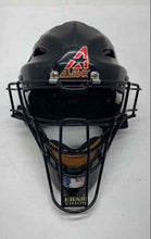 Load image into Gallery viewer, All-Star Unisex Black Adjustable Strap Baseball Hockey Style Catchers Helmet
