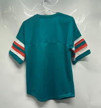 Load image into Gallery viewer, NFL Team Apparel Mens Green Miami Dolphins Short Sleeve Sport Football Shirt L

