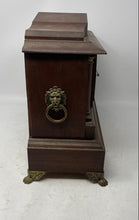 Load image into Gallery viewer, Antique Emperor Clock Company Wooden Finish Mantel Clock From Rose &amp; Peter
