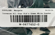 Load image into Gallery viewer, Converse Kids All Star Player 76 Easy-On Luxe Green White Sneaker Shoes Size 2.5
