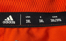 Load image into Gallery viewer, Adidas Mens Orange Short Sleeve Front Zipper Miami Hurricanes Jacket Size 3XL

