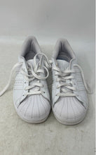 Load image into Gallery viewer, Adidas Kids Superstar White Round Toe Low Top Lace-Up Sneakers Shoes Size 2
