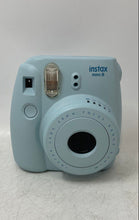Load image into Gallery viewer, Fujifilm Instax Mini 8 Blue Built-In Flash Instant Film Camera Untested

