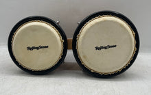 Load image into Gallery viewer, Rolling Stone Brown Black Wooden Beginners Bongo Drums Instrument Set

