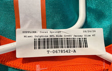Load image into Gallery viewer, NFL Team Apparel Kids Green Miami Dolphins Tua Tagovailoa #1 Jersey Size 4T
