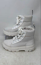 Load image into Gallery viewer, Dr. Martens Womens Combs White Lace-Up Round Toe Ankle Combat Boots Size 5
