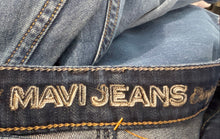 Load image into Gallery viewer, Mavi Mens Blue Denim Dark Wash Stretch Pockets Straight Leg Jeans Size 34x32
