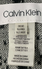 Load image into Gallery viewer, Calvin Klein Womens Black Ombre Print Lurex Ruana Open Poncho Sweater One Size
