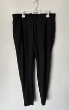 Load image into Gallery viewer, Perry Ellis Portfolio Mens Black Slash Pockets Straight Leg Dress Pants Sz 38x32
