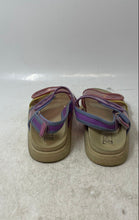 Load image into Gallery viewer, Zara Kids Multicolor Open Toe Hook &amp; Loop Slingback Sandals Size EUR 33

