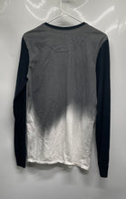 Load image into Gallery viewer, Nike Mens Black White Rule The Empire Print Cotton Long Sleeve T-Shirt Size S
