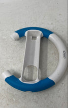 Load image into Gallery viewer, Nintendo Wii Blue White Steering Wheel Controller For Mario Kart Wii 3
