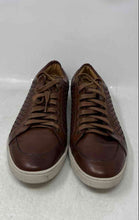 Load image into Gallery viewer, Oxford Mens Brown Leather Round Toe Lace-Up Sneaker Shoes Size 11M
