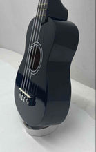 Load image into Gallery viewer, Audster Model AUD-UK2 Black 4-String Mini Beginner Soprano Ukelele With Case

