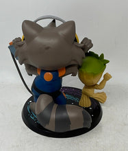 Load image into Gallery viewer, Marvel Disney WonderGround Gallery Cosmic Boogie Rocket &amp; Groot Vinyl Figure
