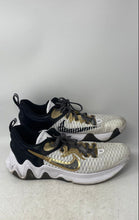 Load image into Gallery viewer, Nike Mens Giannis Immortality CZ4099-100 White Black Gold Sneaker Shoes Size 15
