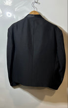 Load image into Gallery viewer, First Nighter Mens Black Shawl Lapel Long Sleeve Open Front Jacket Size 46R
