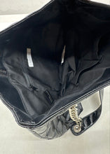Load image into Gallery viewer, Kenneth Cole Reaction Womens Black Quilted Leather Double Handle Shoulder Bag
