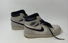 Load image into Gallery viewer, Nike Mens Air Jordan 1 White High Top Lace-Up Basketball Shoes Size 12
