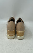 Load image into Gallery viewer, Moleca Womens Beige Square Toe Lace-Up Platform Sneaker Shoes Size 37

