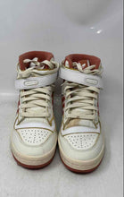 Load image into Gallery viewer, Adidas Womens Forum 84 High White Orange Adjustable Strap Sneaker Shoes Size 7
