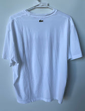 Load image into Gallery viewer, Lacoste Mens White Cotton Short Sleeve Crew Neck Classic Fit Pullover T-Shirt L

