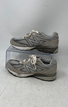 Load image into Gallery viewer, New Balance Boys 990 V4 GC990GR4 Gray Lace-Up Low Top Sneaker Shoes Size 4
