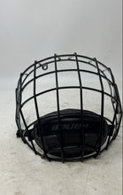 Load image into Gallery viewer, Bauer Mens Profile II Black Professional Ice Hockey Helmet Facemask Cage

