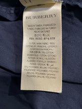 Load image into Gallery viewer, Authentic Burberry Mens Blue Long Sleeve Collared Dress Shirt Size 15
