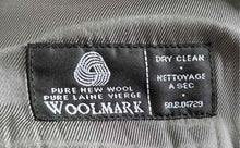 Load image into Gallery viewer, Calvin Klein Mens Blue Wool Notch Lapel Flap Pocket Two-Button Blazer Size 48R
