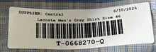 Load image into Gallery viewer, Lacoste Mens Gray Plaid Cotton Short Sleeve Regular Fit Button-Up Shirt Size 46
