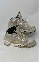 Load image into Gallery viewer, Nike Kids Air Jordan 5 Retro SE Beige Black Lace-Up Sneaker Shoes Size 5Y
