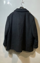 Load image into Gallery viewer, Charles Klein Womens Gray Wool Long Sleeve Button Front Heavy Overcoat Size 22W
