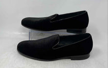 Load image into Gallery viewer, BP Mens Black Velvet Round Toe Slip-On Loafer Shoes Size 9.5M
