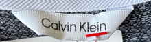 Load image into Gallery viewer, Calvin Klein Mens Gray White Textured Short Sleeve Collared Polo Shirt Size L
