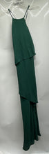 Load image into Gallery viewer, David's Bridal Womens Green Lounced Crinkle Sleeveless Maxi Dress Size 6
