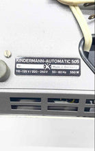 Load image into Gallery viewer, Kindermann Automatic 505 Gray Black 110V 220V 550W Slide Projector Not Tested
