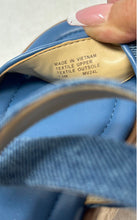 Load image into Gallery viewer, Michael Kors Womens Lynn MV24L Blue Open Toe Espadrille Sandals Size 7.5 M
