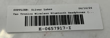 Load image into Gallery viewer, TaoTronics Black Wireless Bluetooth Headphones Not Tested With Carrying Case
