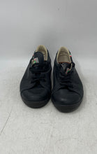 Load image into Gallery viewer, Olimpica Womens Black Leather Round Toe Lace-Up Oxford Shoes Size 40
