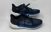 Load image into Gallery viewer, Nike Mens Air Winflo 9 Blue White Low Top Lace-Up Running Shoes Size 9.5
