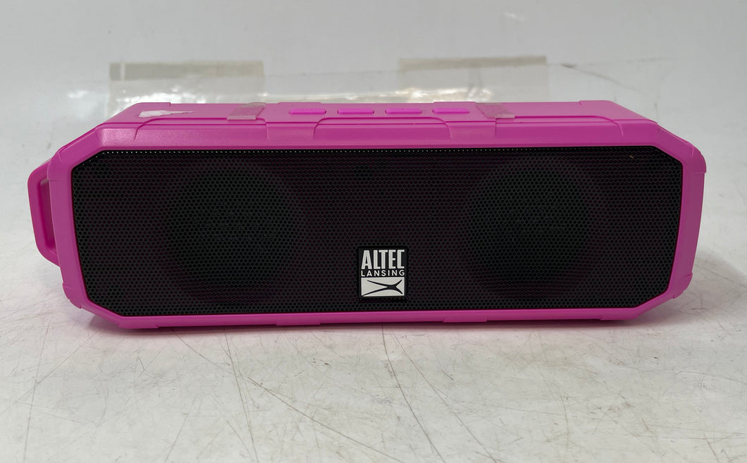 Altec Lansing Fury IMW340N-PNK Pink Waterproof Wireless Bluetooth Speaker