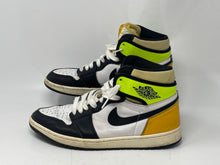 Load image into Gallery viewer, Authentic Nike Mens Air Jordan 1 High 555088-118 Multicolor Sneakers Shoes Sz 10
