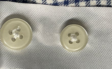 Load image into Gallery viewer, Zara Mens Blue White Check Cotton Long Sleeve Collared Button-Up Shirt Size M
