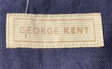 Load image into Gallery viewer, George Kent Mens Blue Cotton Short Sleeve Collared Dress Shirt Size 4
