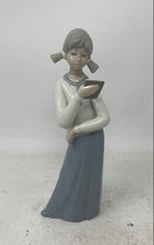 Load image into Gallery viewer, Vintage Casades Standing Girl Reading Book Porcelain Figurine Collectible
