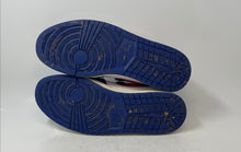 Load image into Gallery viewer, Nike Mens Air Jordan 1 Mid SE White Blue Red Mid Top Sneaker Shoes Size 13

