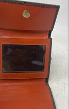 Load image into Gallery viewer, MB Womens Brown Animal Print Inner Pockets Credit Card Slots Bifold Wallet
