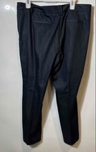 Load image into Gallery viewer, New York &amp; Company Womens Dark Blue Flat Front Slash Pocket Dress Pants Size 16
