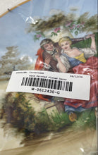 Load image into Gallery viewer, Couple Scene Hand Painted Porcelain Wall Decor Round Shape Collector Plate
